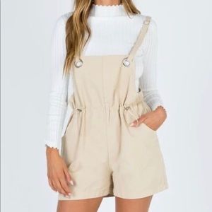 NWT Princess Polly Ortiz beige playsuit